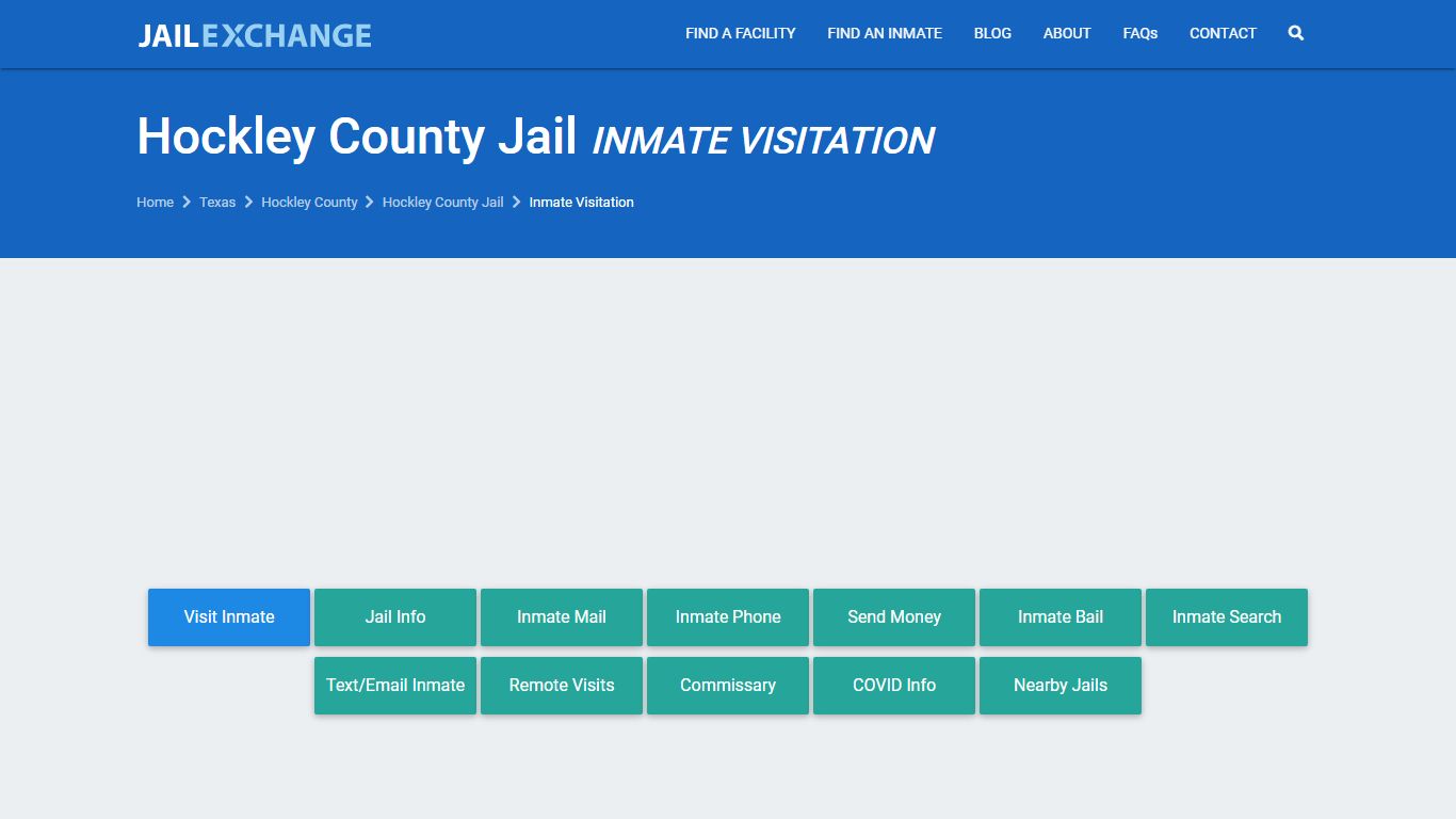 Hockley County Jail Inmate Visitation, Hours & Schedule ...